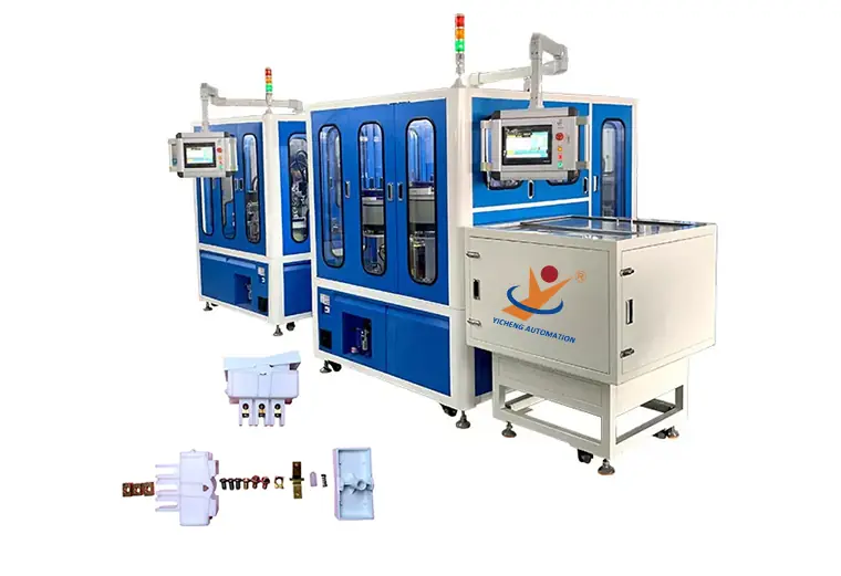 Wall switch and socket assembly line in electrical manufacturing factory.png