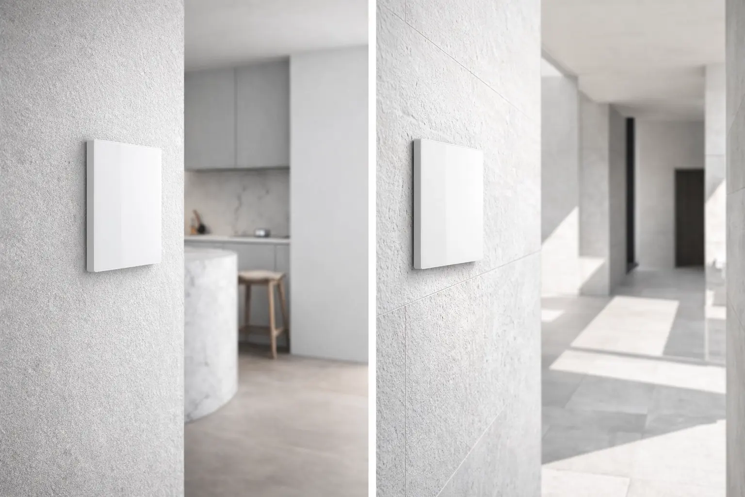 minimalist wall switch integrated into modern architectural interior.webp