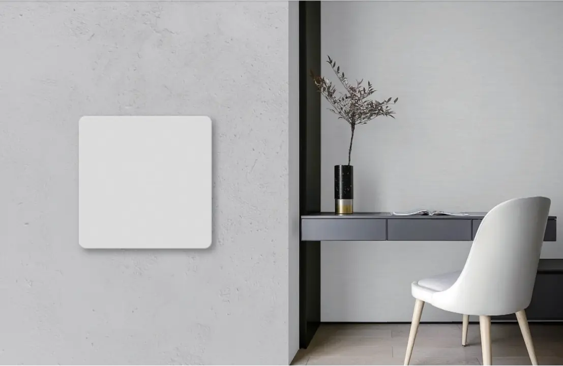 ultra thin borderless wall switch in minimalist interior design.webp