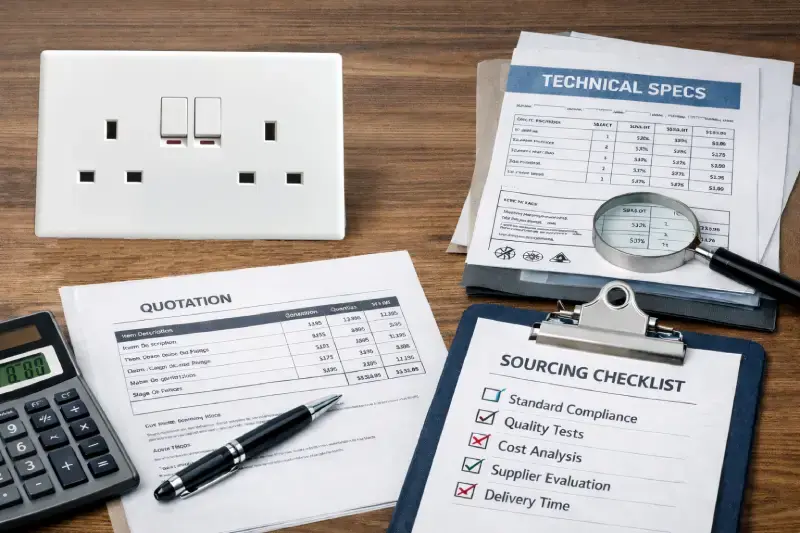 uk outlet standard and BS1363 sourcing decision