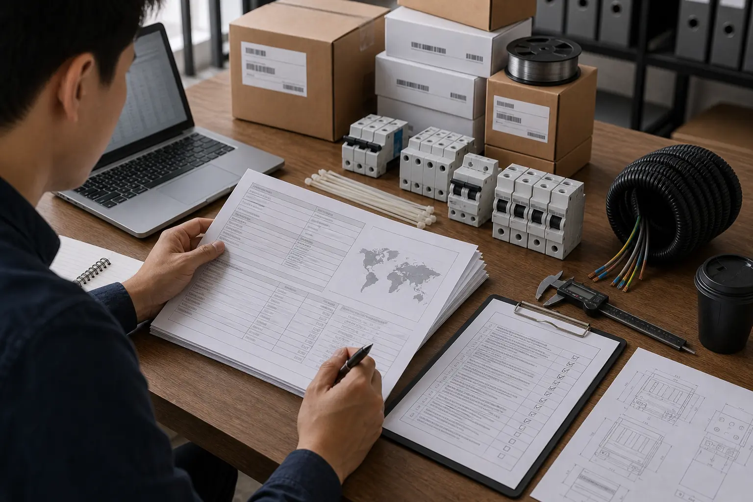 Low-voltage electrical trade and tariff context